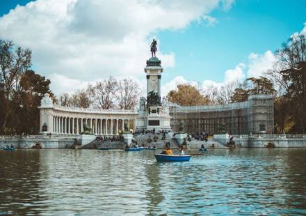 Parque del Retiro em Madrid